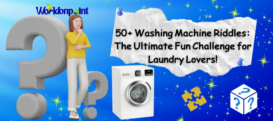 washing machine riddles