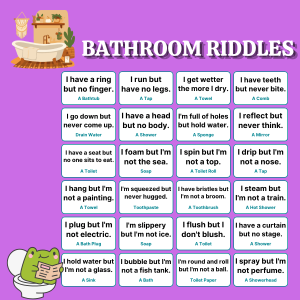 Bathroom Riddles