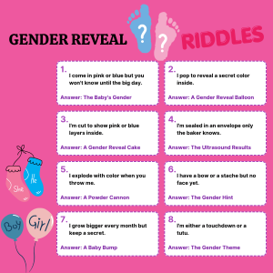 Gender Reveal Riddles