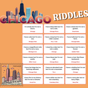 Chicago Riddles