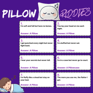 pillow riddles