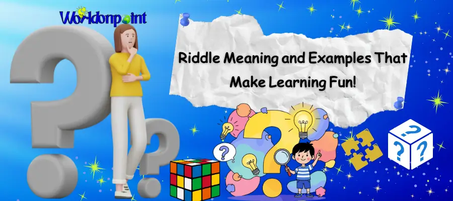 riddle meaning and examples