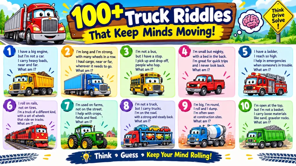 Truck Riddles