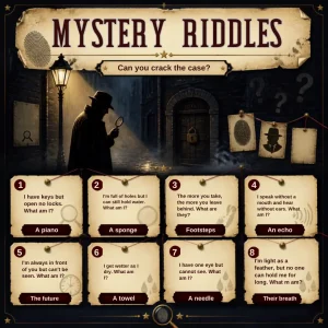 mystery riddles