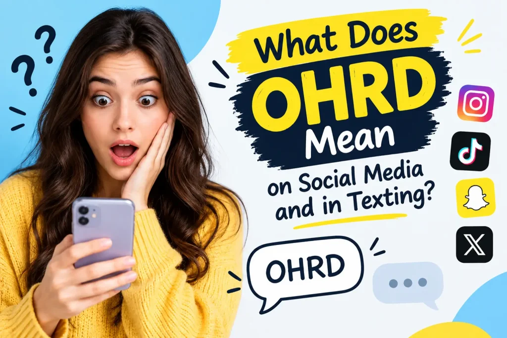 OHRD Meaning in Text 
