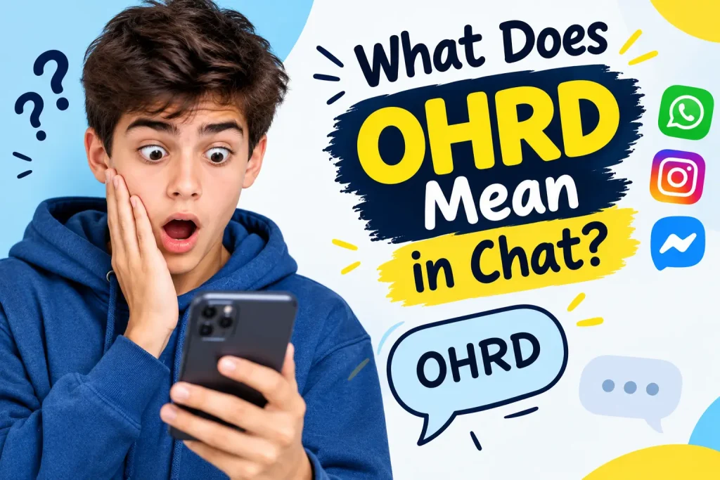 OHRD Meaning in Text 