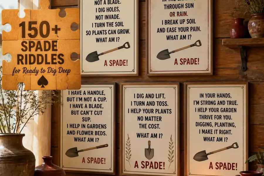 spade riddles