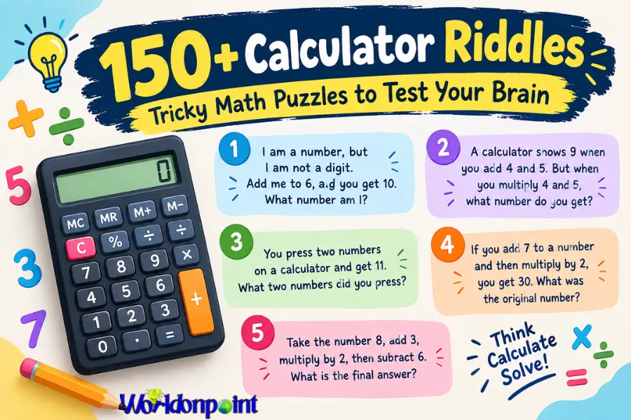 calculator riddles