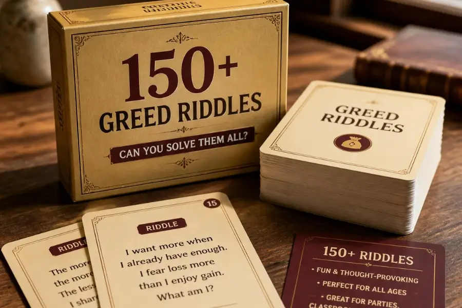 greed riddles