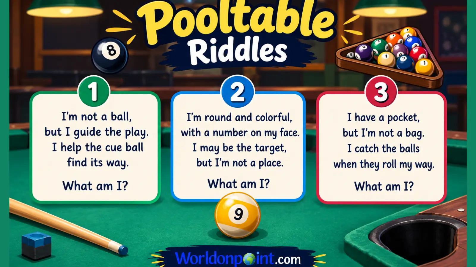 pool table riddles