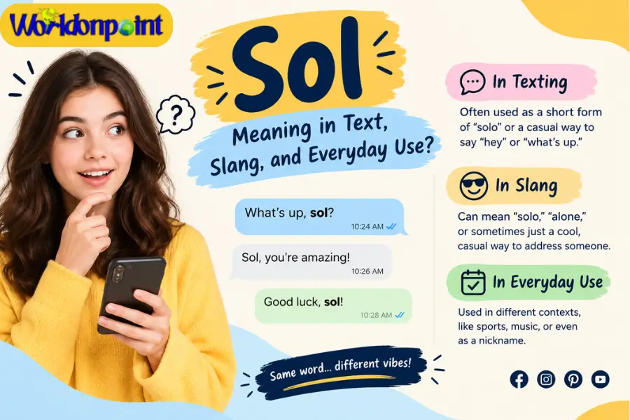 sol meaning in text