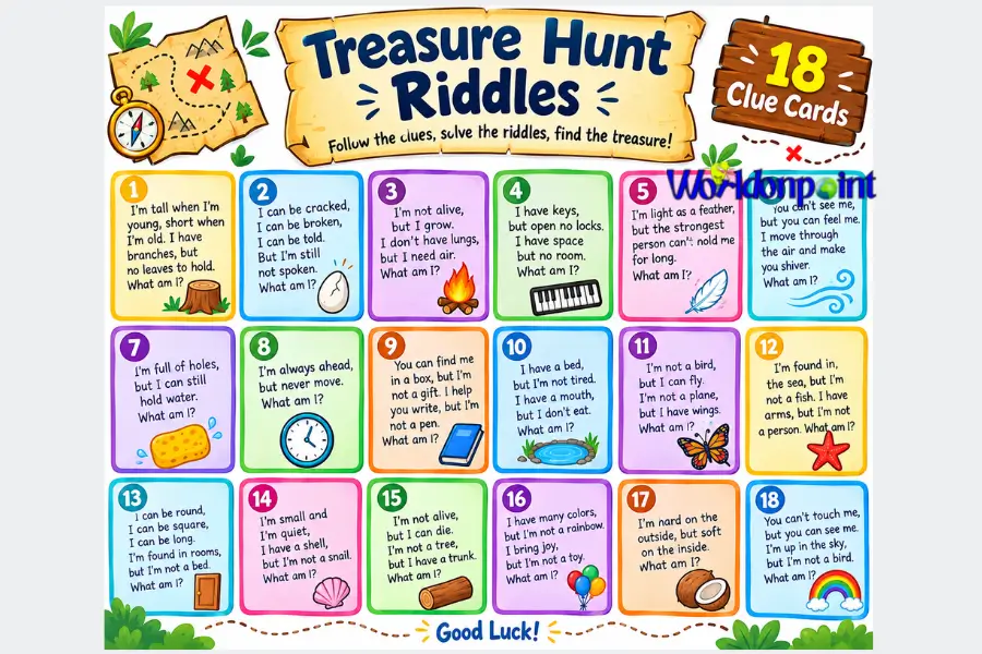 treasure hunt riddles