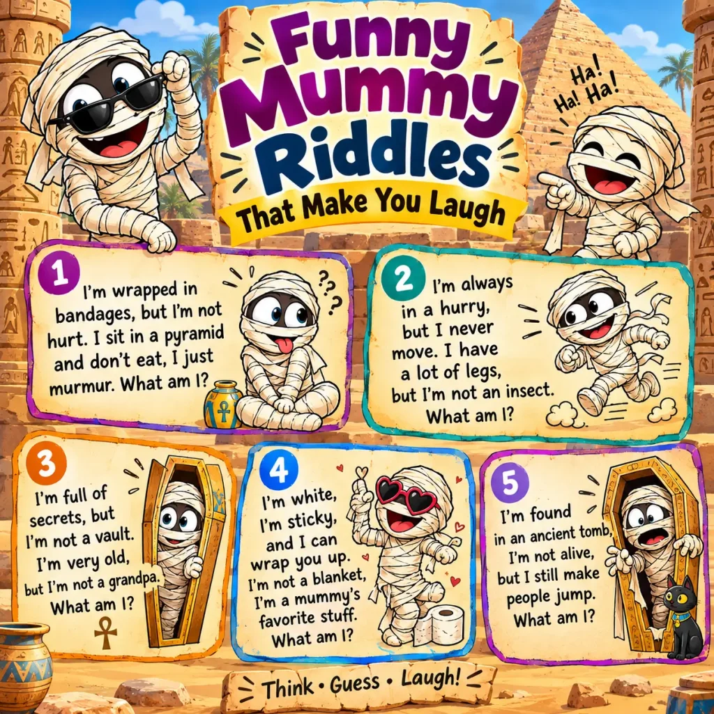 Mummy Riddles 
