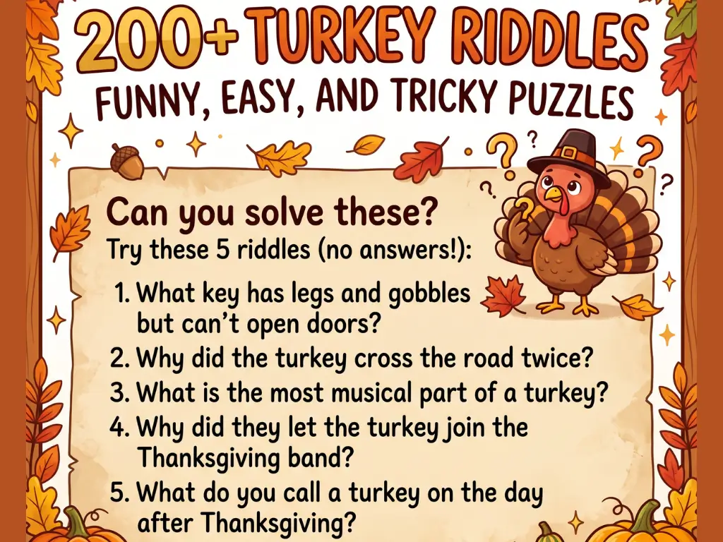 Turkey Riddles