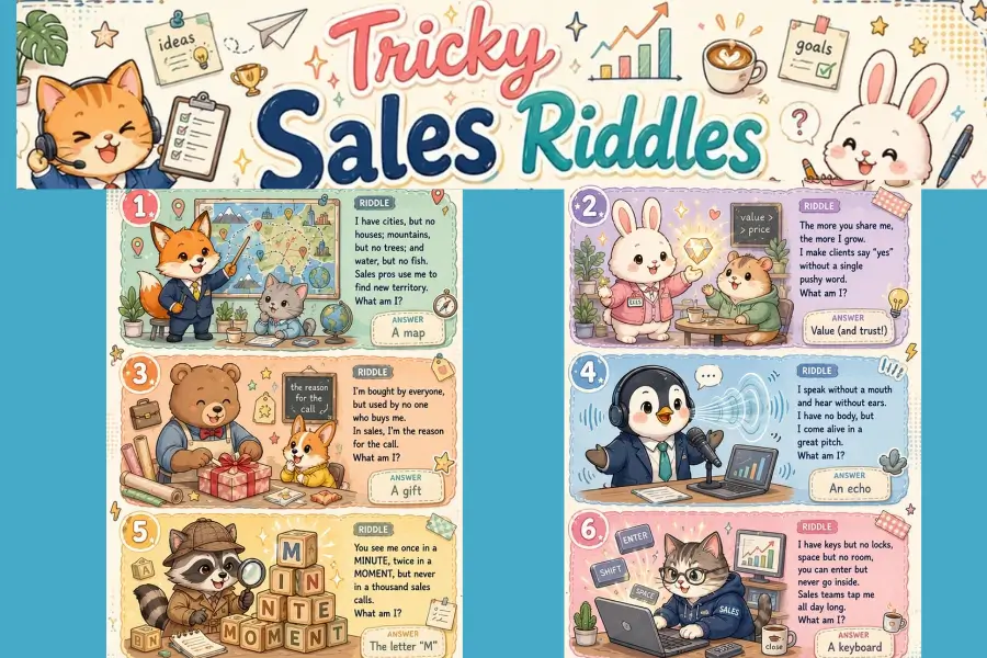  Sales Riddles 